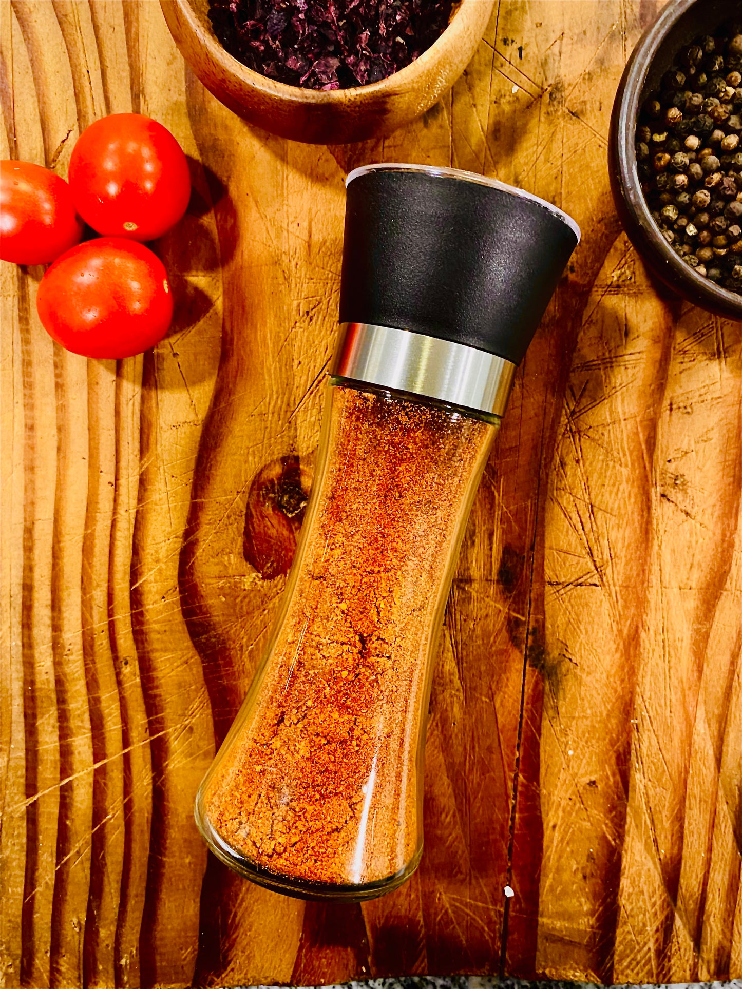 Aji Merken en molinillo de vidrio de 180g